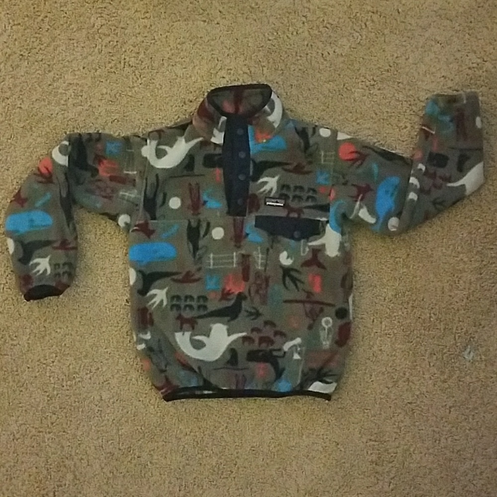 Patagonia Boys (S) Synchilla Snap T Fleece
